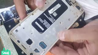 How to change Lcd how to samsung j7 prime touch screen replacement [upl. by Analak]