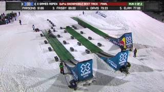 Jackson Strong Snowmobile Best Trick  X Games Aspen 2013  Winter X Games [upl. by Leasi]