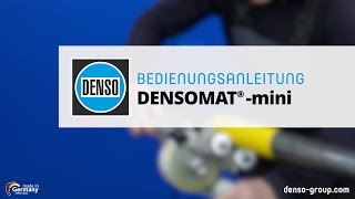 Bedienungsanleitung DENSOMAT®mini [upl. by Rochkind]