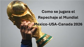 Como se Jugara el Repechaje al Mundial 2026 [upl. by Marinna]