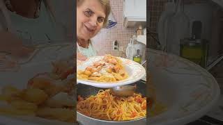 Spaghetticon pesce spada e melanzana bianca per 2 persone Concetta ai fornelli [upl. by Luzader741]