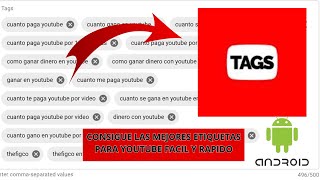 Consigue las mejores etiquetas para Youtube Si eres nuevo en la plataforma te ayudara mucho [upl. by Valina327]