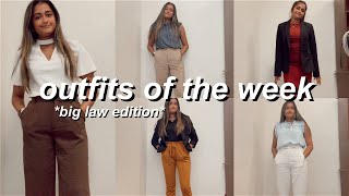 OUTFITS OF THE WEEK BIG LAW SUMMER ASSOCIATE [upl. by Boyce]