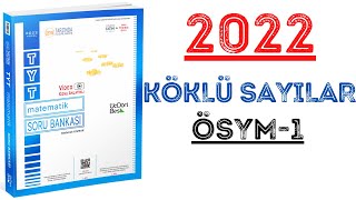 2022345 TYT MATEMATİK  KÖKLÜ SAYILAR ÖSYM1  yks2022 tyt2022 2022tayfa 345 [upl. by Knick]