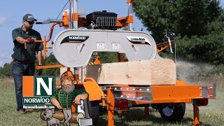 Norwood LumberMate LM29 Portable Band Sawmill  Productive Reliable Affordable [upl. by Kroll]