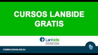 Cursos gratis de Lanbide de 2024 Cómo buscar cursos en Lanbide [upl. by Nilra]