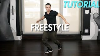 How to Freestyle Dance Hip Hop Dance Moves Tutorial  Mihran Kirakosian [upl. by Marthena]