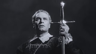 Hamlet  Laurence Olivier  Shakespeare  1948  Multiple Subtitles  HD Restored  4K [upl. by Germaun]