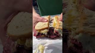 This pastrami reuben is famous 🤤 [upl. by Patience]