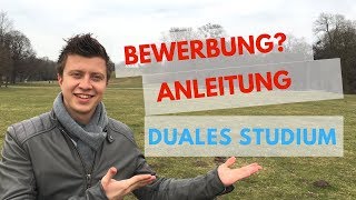 Duales Studium Bewerbungsanleitung mit Beispielen Teil 1 Was will das Unternehmen wissen [upl. by Brogle]