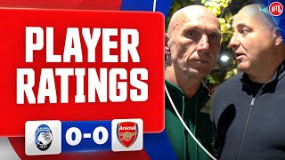 Player Ratings Ft Lee Judges amp Julian  Atalanta 00 Arsenal [upl. by Bevis]