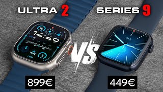 Apple Watch Ultra 2 vs Series 9 ⌚ Die BESTE Wahl ist [upl. by Earezed723]