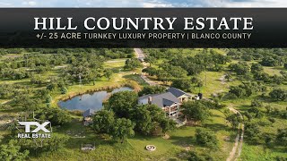 Stunning 25Acre Hill Country Estate in Byrd Ranch  Luxury Ranch for Sale in Texas  TX Real Estate [upl. by Armbruster]