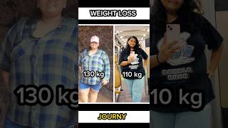 Lost 20 kg in just 65 days  weightlossjourney shorts fatloss [upl. by Derfniw]