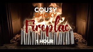 Cousy fireplace  1 Hour Loop asmrsounds [upl. by Lenni]