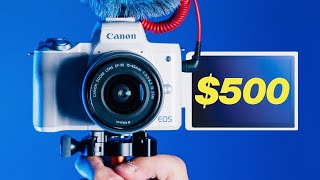 Top 5 Cameras for YouTube Vlogs Under 500 Complete Buyers Guide [upl. by Etnaik951]