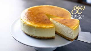 The Best New York Cheesecake Recipe  Emojoie Cuisine [upl. by Alaik]