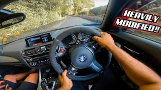 POV DRIVE IN A 460BHP M140I HEAVILY MODIFIED [upl. by Faust]