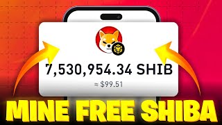 New FREE ShibaInu mining site 2024 👏 1 minute  100000 SHIBA [upl. by Hermine]