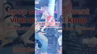 kpop songs known outside of kpop kpop funny youtubeshorts youtube babymonster nmixx shorts [upl. by Anrym]