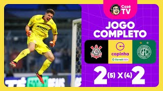 JOGO COMPLETO CORINTHIANS x GUARANI  SEGUNDA FASE  COPINHA 2024 [upl. by Anilegna]