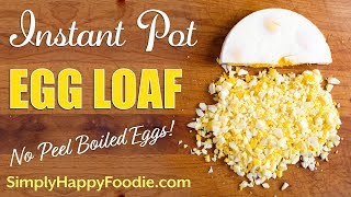 Instant pot egg loaf [upl. by Ahsiei]