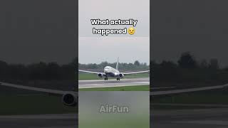 Ryanairs Smoothest landing aviation plane avgeek airline landing flight viral boeing737 [upl. by Swisher]