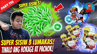 Super Sisiw 3 Tinalo Ang Hokage at Pacnok  Manok na Pula part 110 [upl. by Ysle]