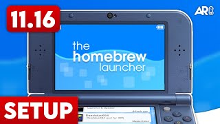 How to Homebrew Your Nintendo 3DS 1116 [upl. by Kallman]