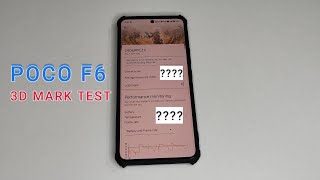 POCO F6 3D MARK TEST [upl. by Blaine]