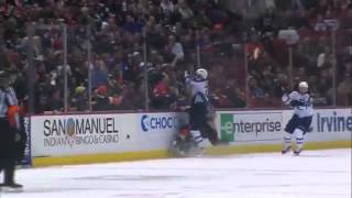 Dustin Byfuglien BIG hits 20142015 BuffNorris [upl. by Gross]