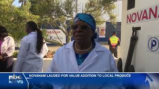 NandiNdaitwah tours factories in Luderitz  nbc [upl. by Notnerb]