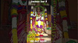 22 Oct 2023 Day 8 Nandavaram chowdeswari devi Dasaracelebrations dasara dasaranavaratri 2023 [upl. by Eniamrej]