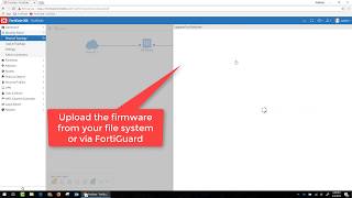 FortiGate 60  Upgrading Firmware on a FortiSwitch [upl. by Welsh]