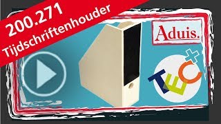 Tijdschriftenhouder DIY instructie tutorial doehetzelf [upl. by Blinny175]