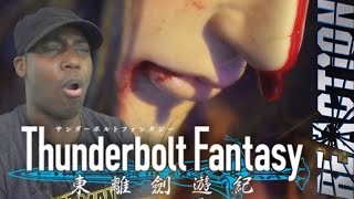 Thunderbolt Fantasy 東離劍遊紀 Episode 1 Scene 1 REACTION [upl. by Ahseyn]