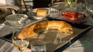 Brennesselstrudel  selbst gezogen   vegan  Anna kocht [upl. by Layap]