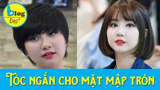 10 kiểu tóc ngắn cho mặt mập tròn hot nhất năm 2022 để bạn từ tin xuống tóc [upl. by Trocki438]