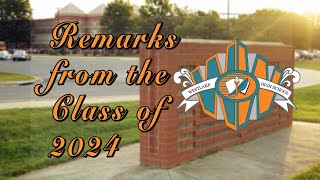 Remarks from the Westlake High School Class of 2024 [upl. by Sibylla]