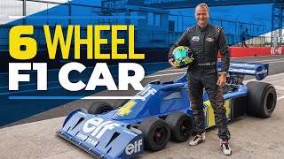 Driving the INFAMOUS 6WHEELED F1 car  Tyrrell P34 I Formula 1  Ben Collins I 4K [upl. by Ries]