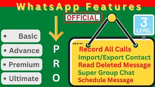 What are the features of WhatsApp Web pro and How to use it  BASIC ADVANCE PREMIUM SUBSCRIPTION [upl. by Agee]