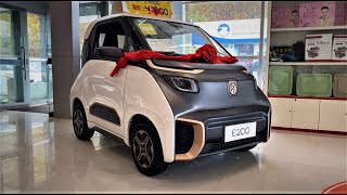 2019 Baojun E200 Electric CarWalkaround China Auto Show（2019款宝骏E200，外观与内饰实拍） [upl. by Ahtikal]