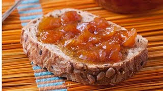 Recette  Confiture de nectarines au safran [upl. by Neraa]