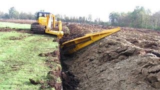 Worlds Biggest Plow  Extreme Bulldozer Ploughing Field [upl. by Aivartal78]