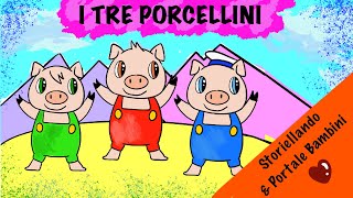 I tre porcellini  Storiellando amp Portale Bambini  Fiabe classiche  Audiostorie [upl. by Llewkcor123]