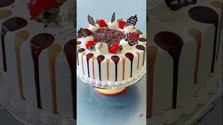 🎂Homemade cake Tutorial ❤️cake shorts youtubeshort Happy birthday cake EP58 [upl. by Sidman]