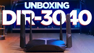 UNBOXING do Roteador EXO TriBand DIR3040 AC3000 [upl. by Luhem]