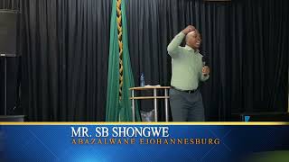 Mr SB Shongwe  Unyaka Woyekelo Sermon  Day 2  Jeppestown Revival [upl. by Dulcia]