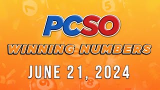 P150M Jackpot Ultra Lotto 658 2D 3D 4D and Mega Lotto 645  June 21 2024 [upl. by Leffert888]