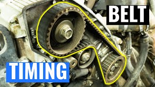 1HZ 1HDT 1HDFTE LandCruiser Diesel Timing Belt Change [upl. by Burnsed]